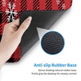 thumbnail image 6 of Pofeuu Red Buffalo Plaid Print Desk Mat for Keyboard and Mouse，Computer Desk Matt for Desktop，Large Mouse Pad for Desk，Desk Pads on Top of Desks 12x31.5in, 6 of 8