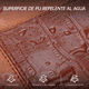 thumbnail image 4 of Mochila Para Mujer Dama Diseño De Costura Antirrobo Impermeable Marron, 4 of 5