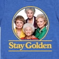 thumbnail image 3 of Golden Girls - Stay Golden Group - Toddler And Youth Short Sleeve Graphic T-Shirt, 3 of 5