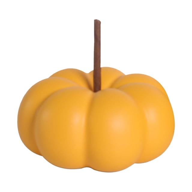 Modelo de calabazas falsas, herramienta educativa para niños, verduras artificiales realistas para Amarillo