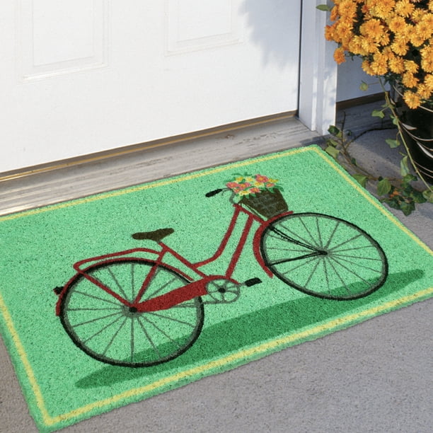 Better Homes & Gardens Red Bicycle Doormat