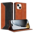 thumbnail image 2 of Funda FOXDOCK para iPhone 13 Mini de Cuero Premium Bicolor con Ranuras RFID, Carcasa Tipo Billetera Antigolpes y Soporte Plegable, 2 of 6