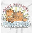thumbnail image 2 of Garfield Cartoon Best Friends Forever Romper Boys or Girls Infant Baby Brisco Brands NB, 2 of 5