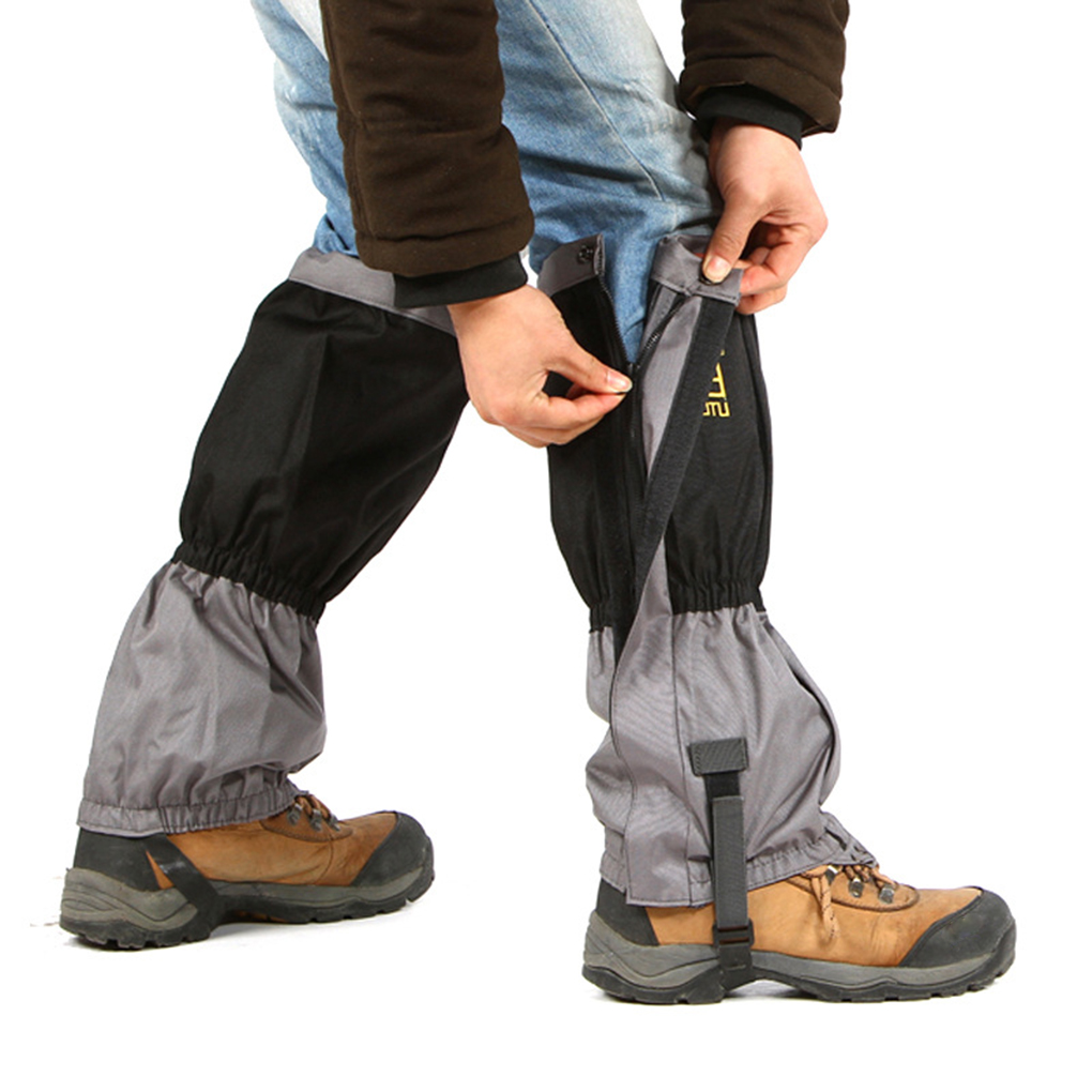 outdoorline 1 Pair Leg Gaiters Waterproof Snow Boot Gaiters Outdoor