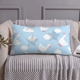 thumbnail image 4 of Kdxio Cute Goose On A Blue Sky Pattern Pillowcase with Envelope Closure,20" x 36" Pillow Cases,Gifts for Men or Women-No pillow, 4 of 5