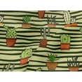 thumbnail image 5 of oneOone Georgette Viscose Fabric Leaves & Floral Block Print Fabric BTY 42 Inch Wide, 5 of 5