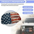 thumbnail image 4 of Jeiento American Flag Winch Cover Dust-Proof Badlands Winch Cover Compatible with Most 8500-17500 Lbs Electric Winches Accessories All-Weather Outdoor Winch Protection Cover 4Th of July Decor, 4 of 7