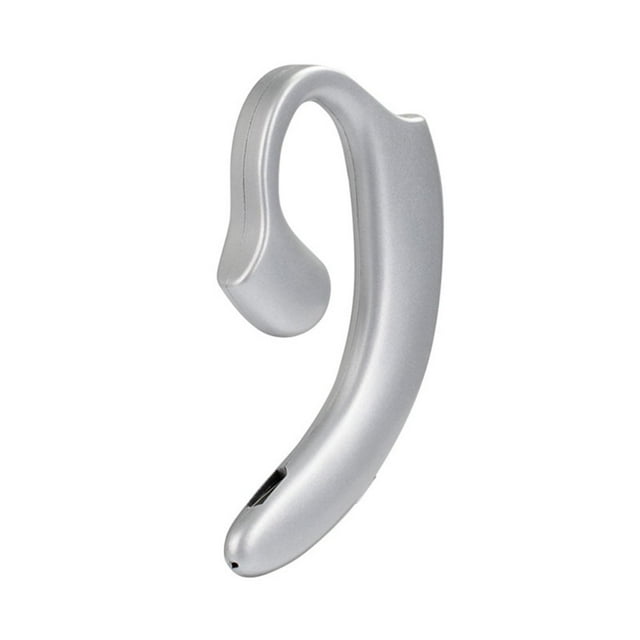 YOPTOP C7 1Pc Bone Conduction Ear Hook Wireless Bluetooth Earphone Stereo Headphone,Silver