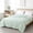 Green, variant on Cooling Blanket for Hot Sleepers - Lightweight Breathable Cotton Summer Blanket Thin Washable Quilt for Bed, Twin Size 59"x78" Gray