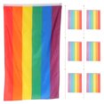thumbnail image 4 of 7pcs Gay Flags Rainbow Flags Mini Pride Flags Pride Banners Outdoor Pride Flags, 4 of 7