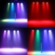 thumbnail image 4 of Iluminación de escenario EasyDancing 36 x 1 W LED Par Light RGB de 7 canales (4 unidades), 4 of 7