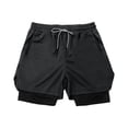 thumbnail image 2 of Mialoley Men?s Functional Shorts Running Gym Training Sport Short Pants, 2 of 5