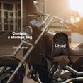 thumbnail image 2 of Funda de Moto LIHAO Negra Impermeable Resistente al Agua, Polvo, Viento y Anti-UV, 2 of 8