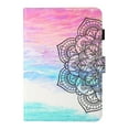thumbnail image 4 of SaniMore Full Protective Case for Samsung Galaxy Tab A8 Case 10.5" 2022 SM-X200/X205, PU Leather Case Magnetic Clasp Card Slot Pen Holder Anti-slip Strip Auto Wake/Sleep Kickstand Cas, Mandala, 4 of 9