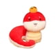 thumbnail image 1 of Serpiente de peluche, juguete de peluche, adorable, abrazable, decorativo, para decoración del hogar, serpiente cómoda. rojo, 1 of 9