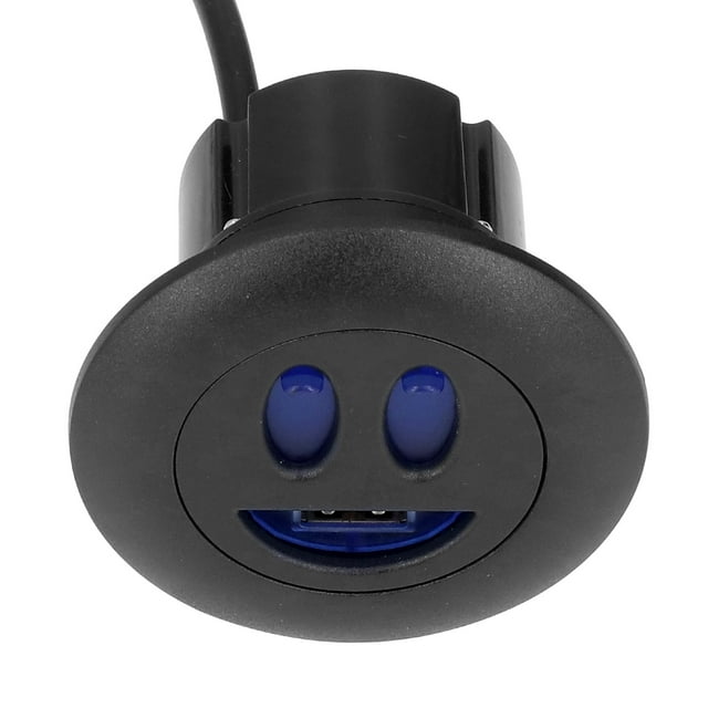 Phone Charging Port, Flame Retardant Durable USB Charging Socket Circuit Flush Mount With 2.5m Cord For Home Electric Sofa Recliner Desk
