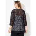 thumbnail image 2 of Catherines Women's Plus Size Anywear Lace Cardigan, 2 of 3