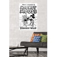 thumbnail image 2 of 24X36 Disney Mickey Mouse - Steamboat Willie Wall Poster, 24" x 36", 2 of 4