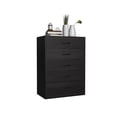 thumbnail image 5 of UBesGoo Drawer Dresser for Bedroom with Fabric Drawers, 5 Dresser Chest, Bedroom Wooden for Bedroom, Hallway, Black, 5 of 7