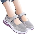 thumbnail image 6 of LTTVQM Women's Mary Jane Flats Lightweight Breathable 2026 Summer Cutout Design Mesh Running Walking Shoes for Casual Comfortable Sneakers Light Gray 39(US-7.5), 6 of 6