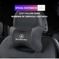 thumbnail image 5 of Reposacabezas para asiento de coche con logotipo automático, almohada para el cuello, soporte lumbar para Mercedes Benz AMG W204 W205 W203 W211 W212 W213 W201 W210 W124 W126, 5 of 5