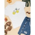thumbnail image 3 of Never Look Back Lemon Bicycle T-Shirt Women -Image by Shutterstock, Female Small, 3 of 4