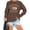 Brown, variant on YVNAURA Women's Cute Fall Pumpkin Graphic Hoodie Happy Fall Yall Sweatshirt Crewneck Long Sleeve Oversized Loose Pullover Cozy Thanksgiving Autumn Top with Pocket, Gold,L