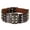 Black, variant on Didog 2" Wide Genuine Leather Studded Dog Collar for Medium Large Dogs, Heavy Duty Unique Rivet Pet Collars