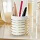 thumbnail image 1 of Soporte para Brochas de Maquillaje de Joyería, Taza de Vela de Decoración Cubo de Almacenamiento de Escritorio Redondo para Lápiz Portalápices Oro L BLESIY Copas de joyería cosmética, 1 of 8