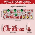 thumbnail image 6 of Hometravel Seasonal Wall Stickers, Christmas Pattern Peel Off Decals, Temporary Wall Decor for Holiday Atmosphere, Home Display, 6 of 6