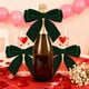 thumbnail image 4 of Adornos navideños con lazo de terciopelo, 12 unidades, para San Valentín, Navidad, ventanas, árboles de Navidad, Halloween, otoño, hogar, adornos navideños., 4 of 6