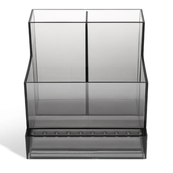 BRIGHTFUFU Soporte de brocas de uñas Profesional Caja de almacenamiento de visualización