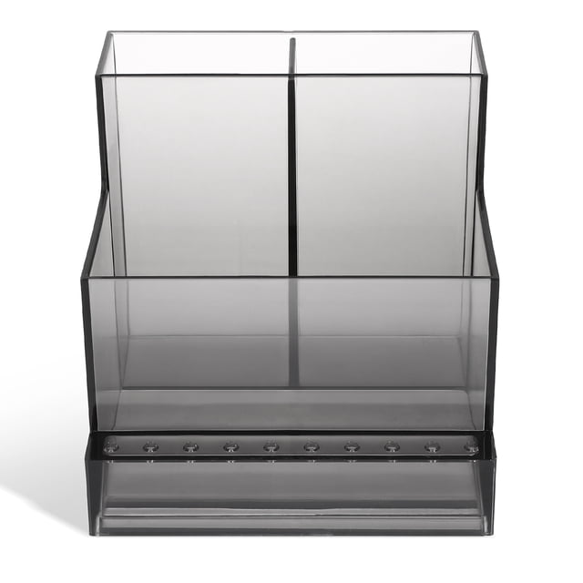BRIGHTFUFU Soporte de brocas de uñas Profesional Caja de almacenamiento de visualización