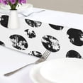 thumbnail image 6 of GZHJMY Black Polka Dots Table Runner Seasonal Table Cloth Runner for Kitchen Dining Table Wedding Party Holiday Coffee Dining Home Decor 13 x 90 Inches, 6 of 7