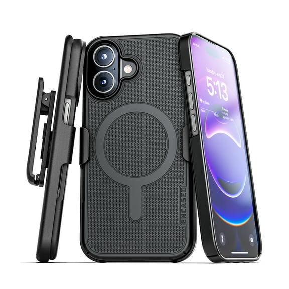 Encased Belt Clip Holster Case for iPhone 17 - Compatible with MagSafe (Magnetic Slimline Series)