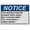 Warning Sign 2, variant on Weatherproof ANSI Policies Regulations Sign (No glass, food, or animals inside pool fencing Plastic drink containers only) 8 in" x 12 in" UV Resistant Indoor Outdoor Plastic Safety Warning SIgn