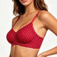 thumbnail image 4 of Aofany Women's Wireless Full Figure Bras Comfortable Push Up Everyday Bras Bralette No Wire T-shirt Bras Underwear, 4 of 6