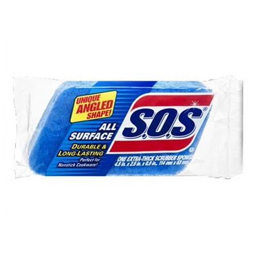 S.O.S - S.O.S, Steel Wool Pads, Soap Filled, Reusable (18 count) | Shop | Weis Markets