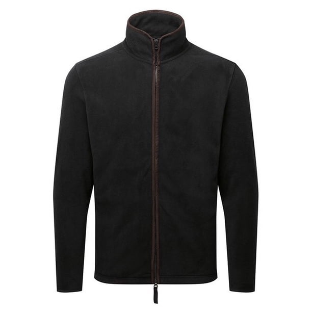 Premier - Forro Polar Artisan para Hombre (Negro, Marrón)