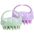 thumbnail image 1 of HEETA Masajeador del cuero cabelludo Crecimiento del cabello con cerdas de silicona suaves para eliminar la caspa y aliviar la picazón Cepillo de champú para el cuidado del cabello y relajar el cuero, 1 of 1