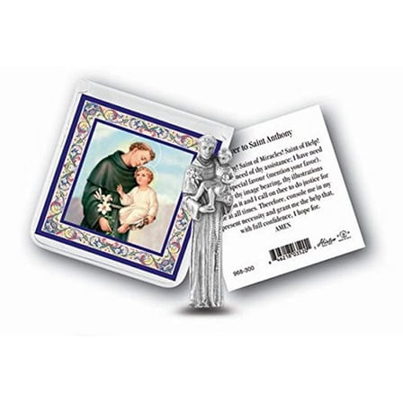 WJ Hirten StealStreet SS-Wjh-891-300 St. Anthony Catholic Pocket Statue