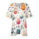 thumbnail image 4 of Camisas de Manga Larga para las Mujeres Cuello Redondo Impreso de Ajuste Suelto, Top de Moda de Verano Sexy para el Uso Diario, 4 of 6