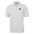 thumbnail image 2 of Men's Cutter & Buck Gray Durham Bulls Big & Tall Virtue Eco Pique Stripe Recycled DryTec Polo, 2 of 3