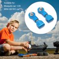 thumbnail image 3 of Vogacara Paquete de 2 1/28, Control remoto, brazos oscilantes superiores para coche, modificación de orugas, repuesto de suministro de piezas de Metal Kits de construcción modelo Cielo azul Vogacara FN011027-02, 3 of 6