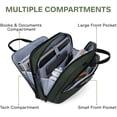thumbnail image 2 of 17.3 Inch Laptop Bag,IBAOLE Expandable Briefcase Computer Bag Men Women Lockable, 2 of 6