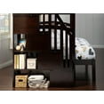 thumbnail image 2 of AFI Westbrook Staircase Bunk Twin over Full, Espresso, 2 of 7