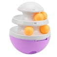 thumbnail image 1 of Cat Turntable Toys Track Adjustable Leakage Device Cat Leaky Food Ball for Cats DogsPurple, 1 of 1