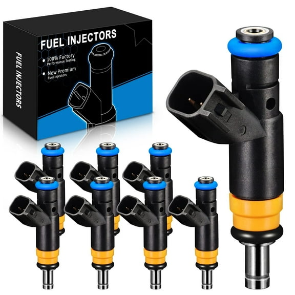 YZHIDIANF Fuel Injectors 05037479AA - Compatible with Chrysler Aspen, Dodge Challenger/Charger, Jeep Grand Cherokee/Commander, RAM 1500/2500/3500 (5.7L 2006-2017)
