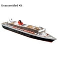 thumbnail image 2 of DIY 1:400 Queen Mary II Navire de Croisière Modèle en Papier 3D Kit Non Assemblé TAPDRA Pièce de Rechange, 2 of 4