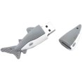 thumbnail image 4 of 16/32GB 2.0 Gray Shark Animal USB Flash Pen Drive Memory Thumb Stick Storage Data Photo Gift, 4 of 5
